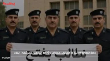 دورة الضباط العالية 56 المغرب.. خطوات وشروط التسجيل للمرشحين الجدد